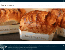 Tablet Screenshot of breadandroses.fr